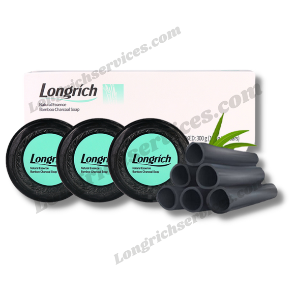 Pack De 3 Savons Au Bambou Vert  de Longrich